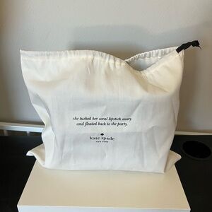 Kate Spade blue Drawstring Bag